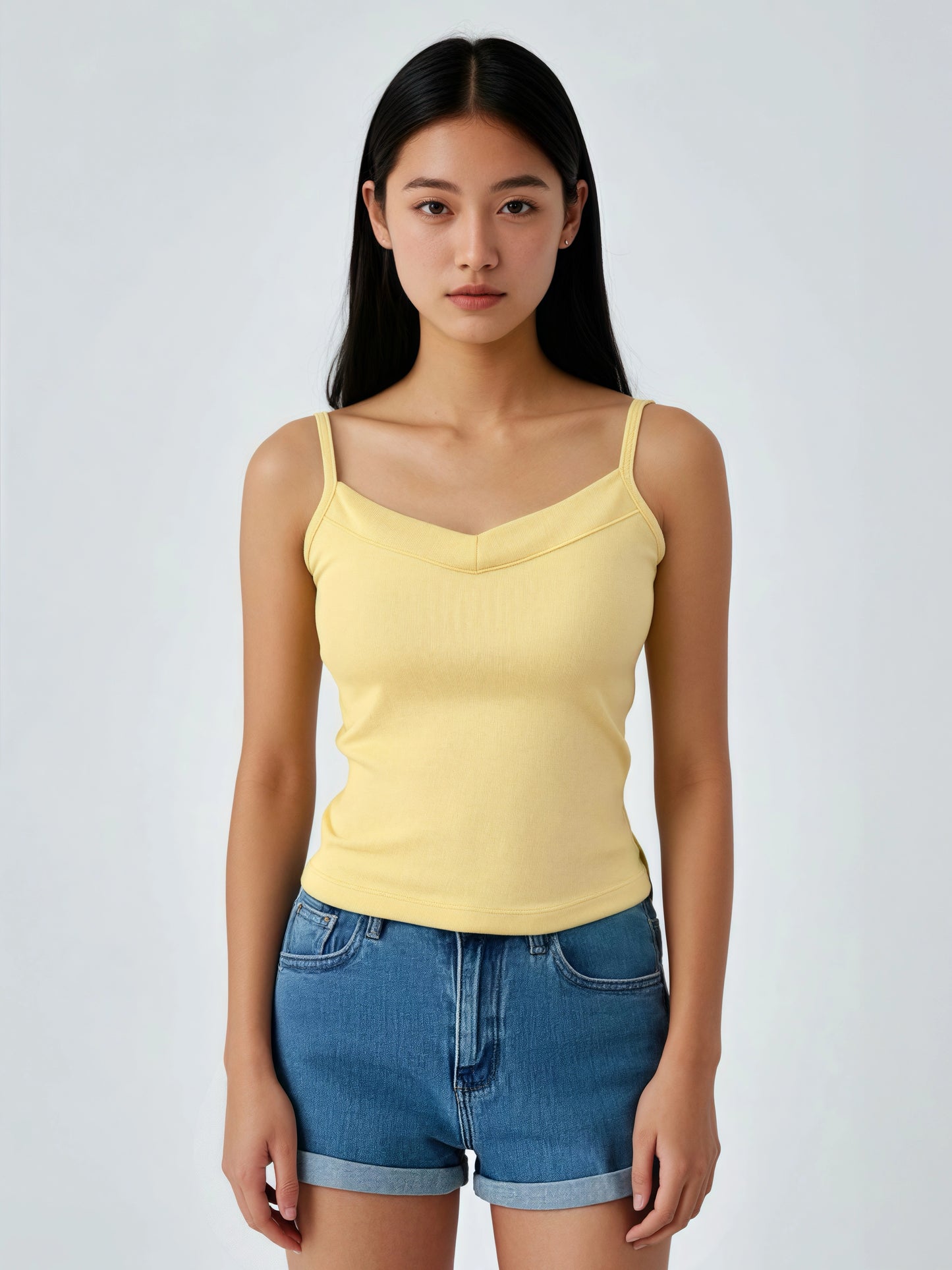 Basic V-Neck Padded Camisole