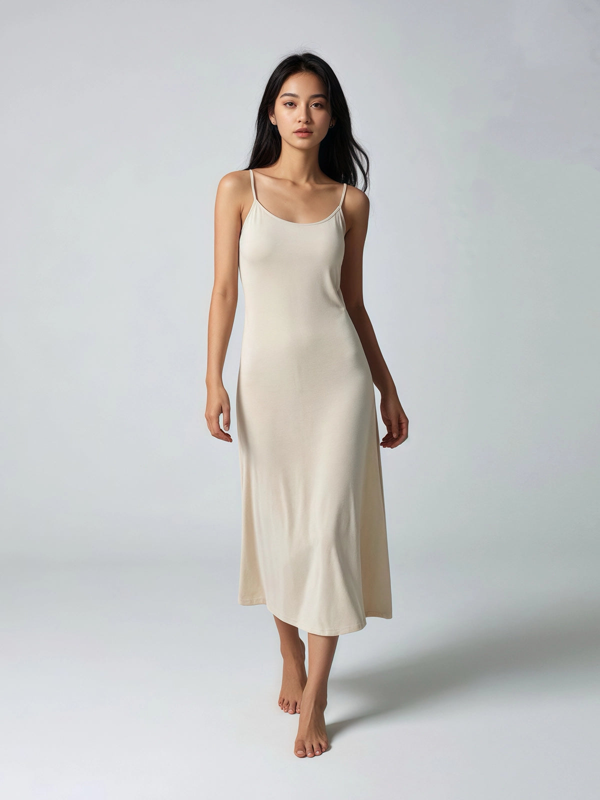 Modal Strapless Long Dress