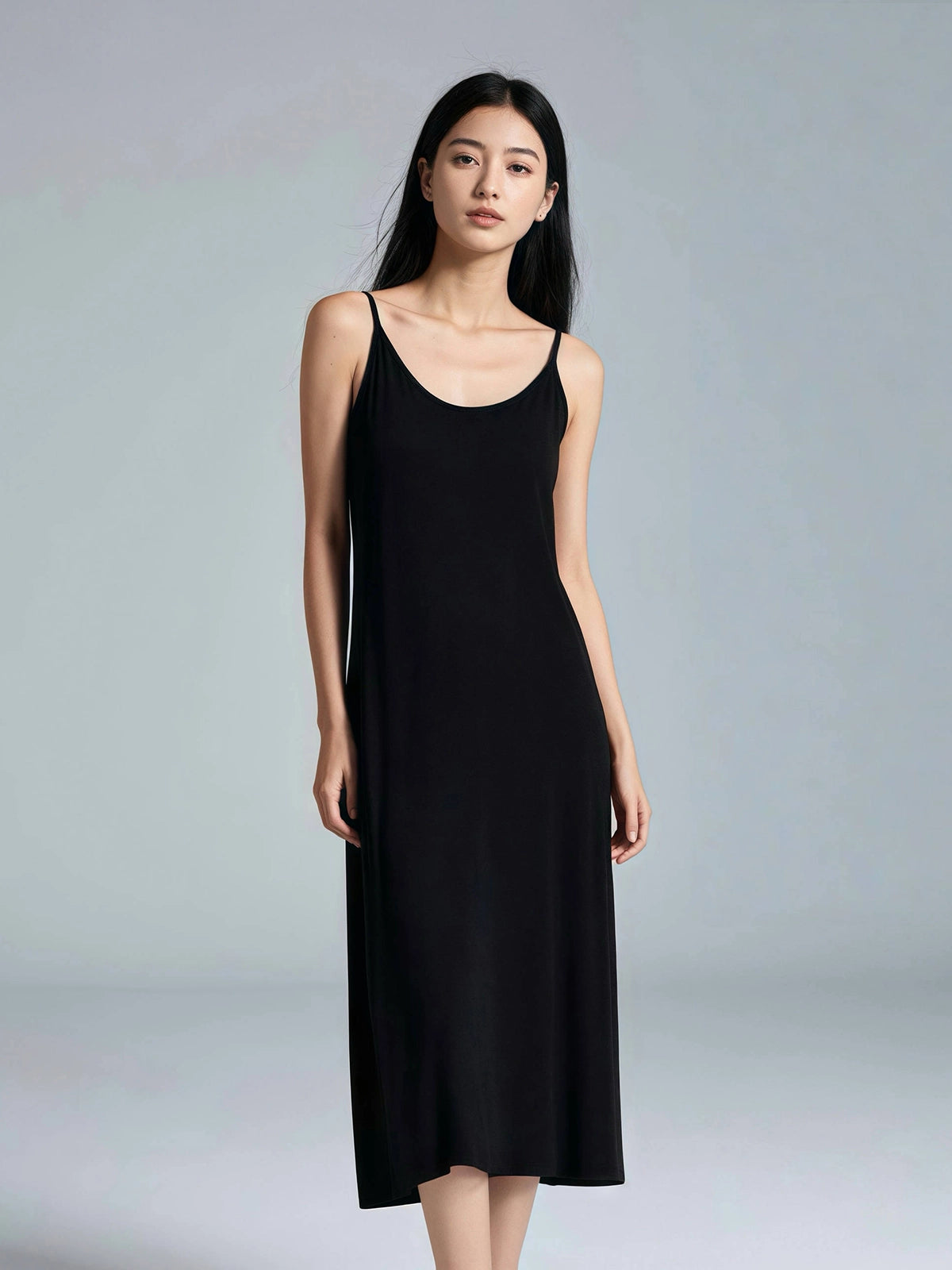 Modal Strapless Long Dress