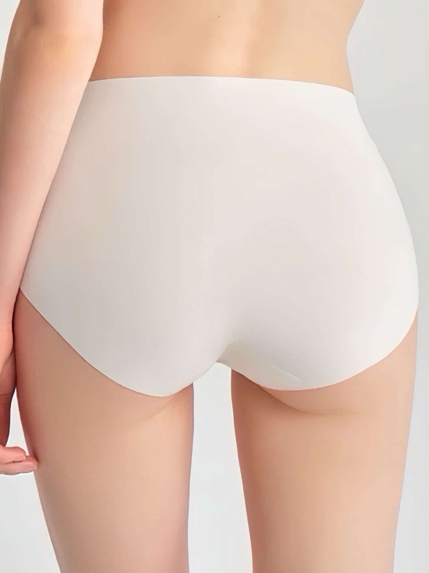 Nude Pure Mid-Waist Seamless Briefs