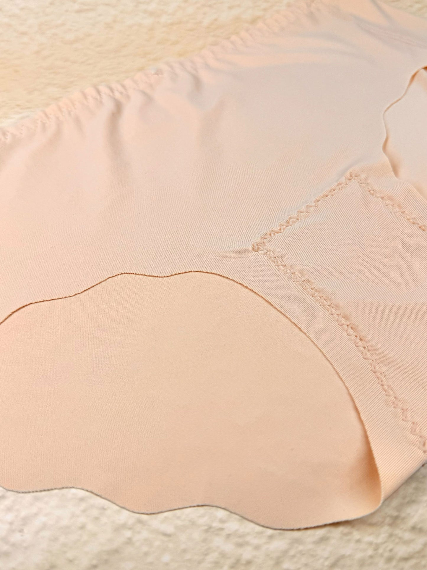 Girls' Basic Ice Silk Seamless Briefs