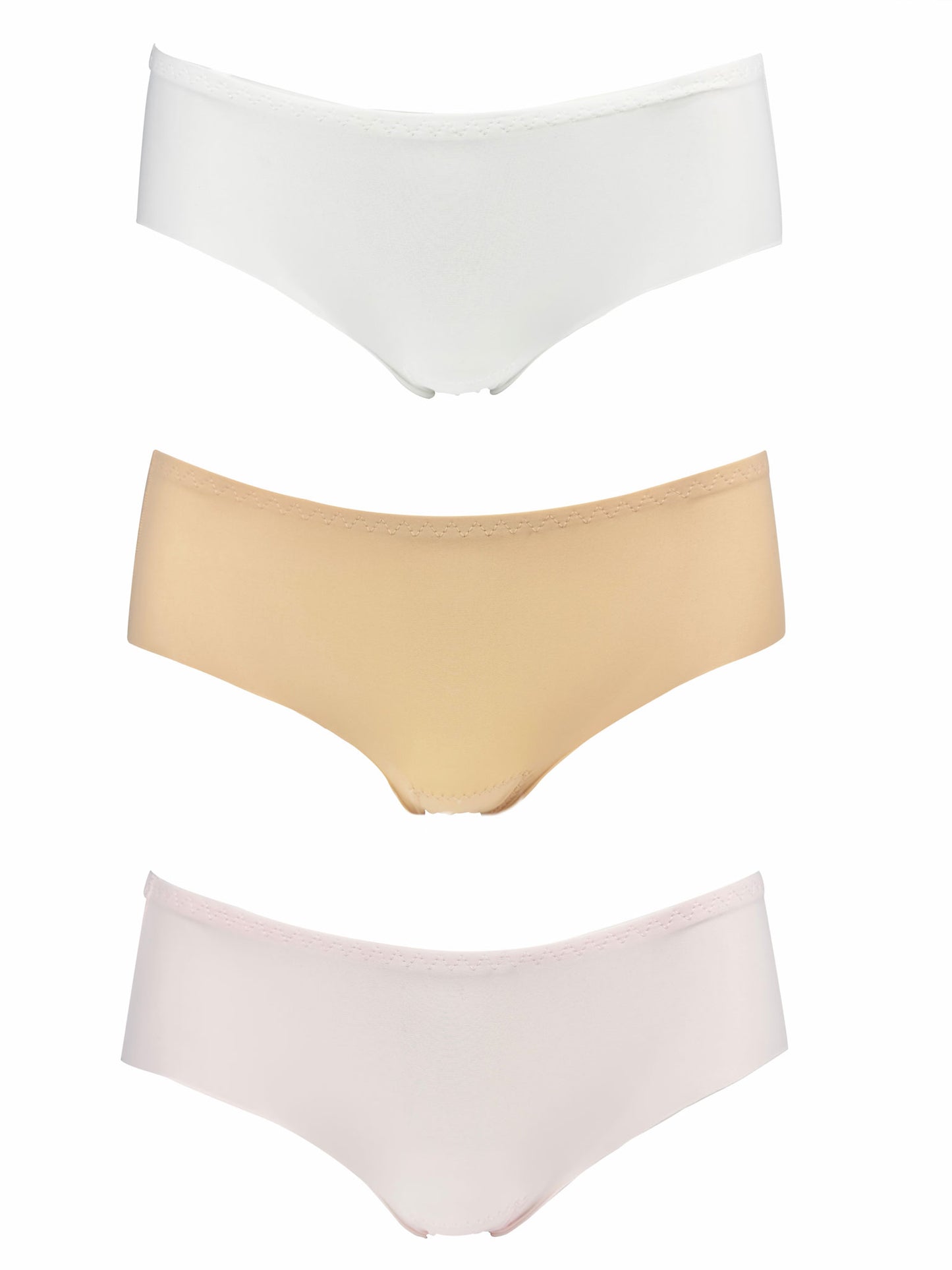 Girls' Basic Ice Silk Seamless Briefs