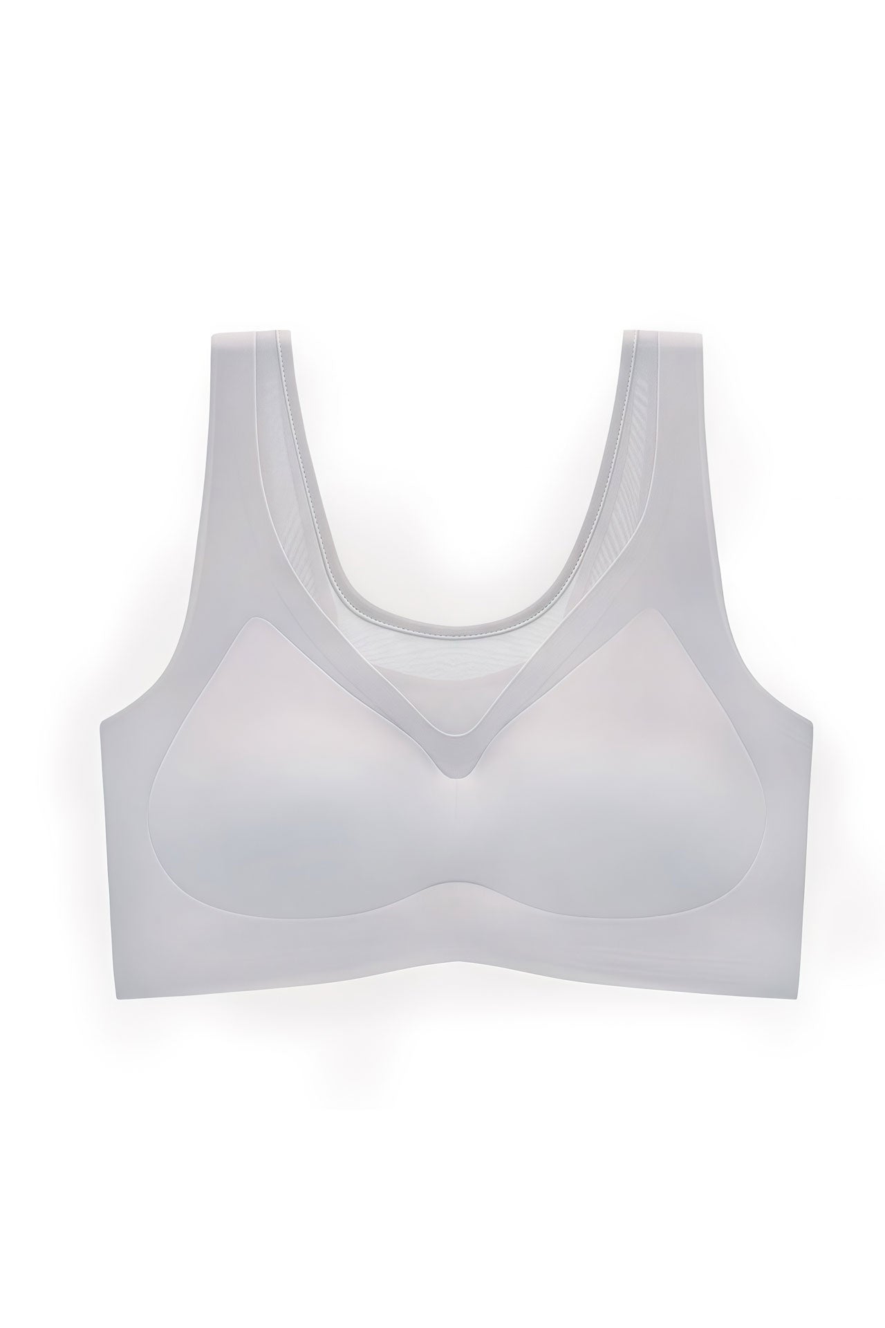 Ultra-Soft Seamless Mesh Push-Up Bra