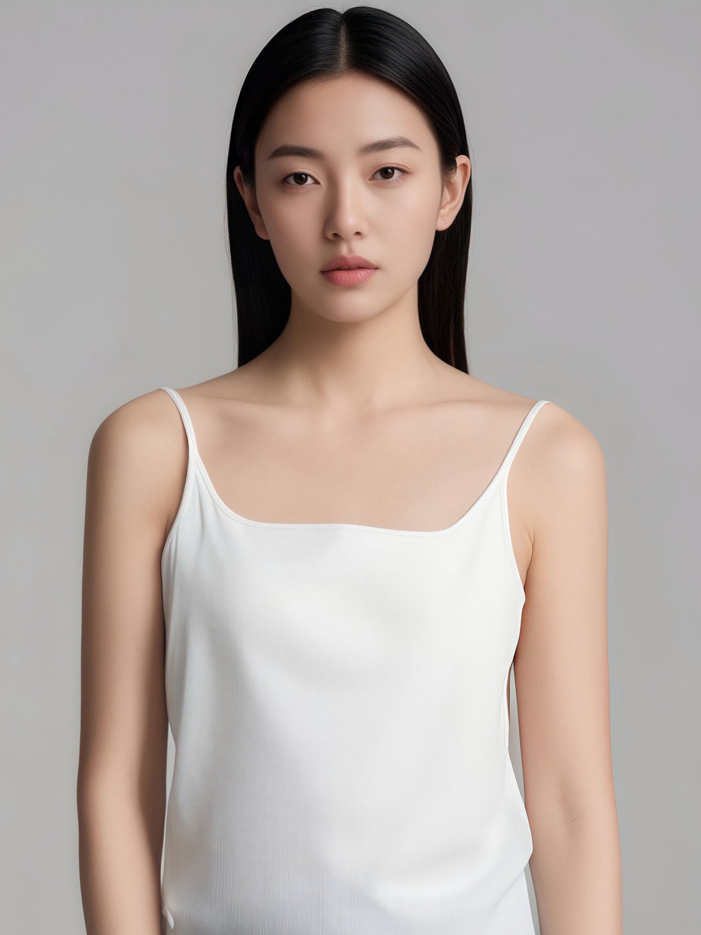 Screw-Stripe Modal Strap Tank Top