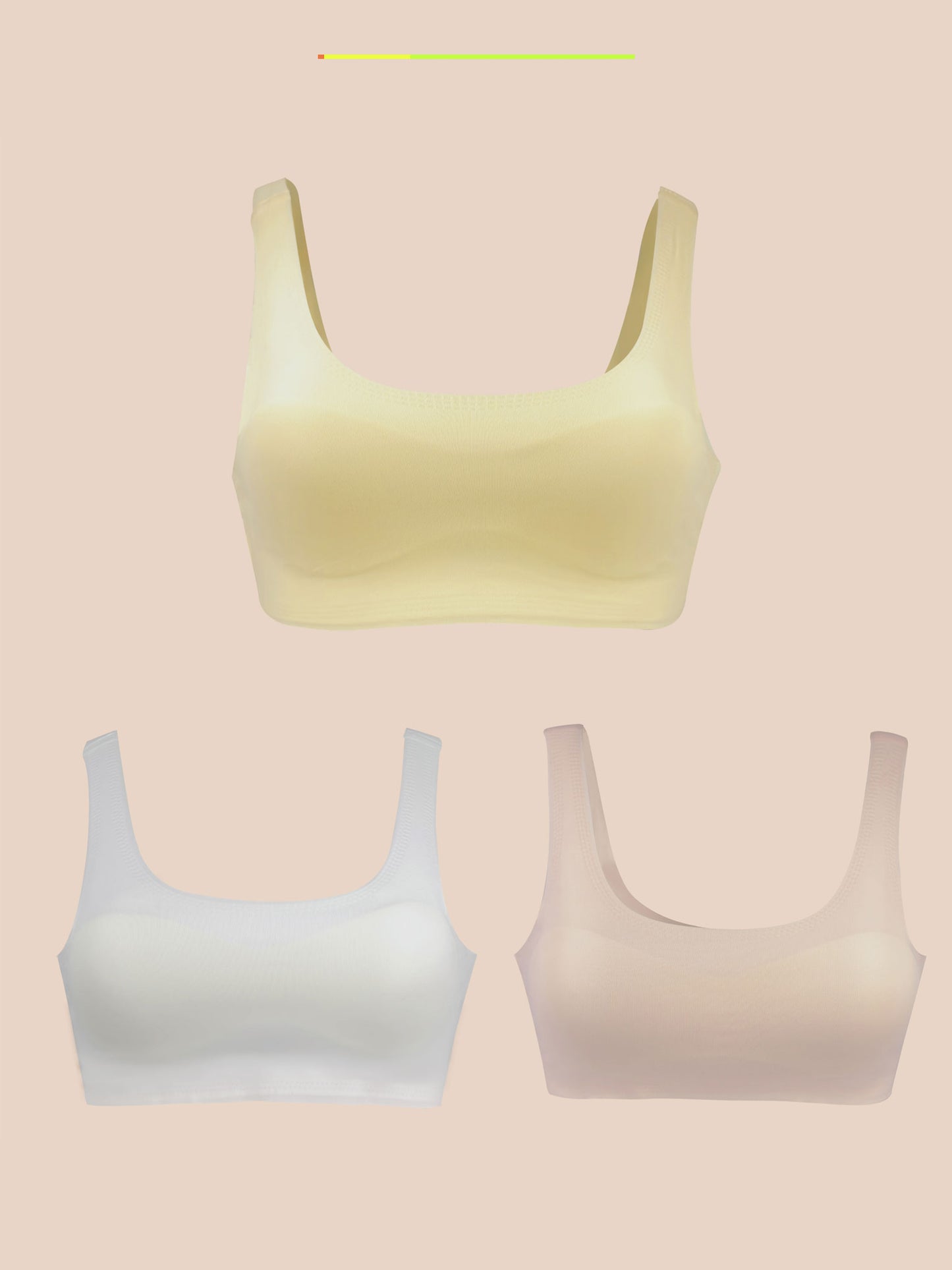 SoftSprint Silk Seamless Bralette