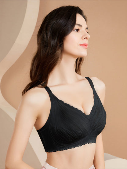 Anti-Slip Seamless Push-Up Bra