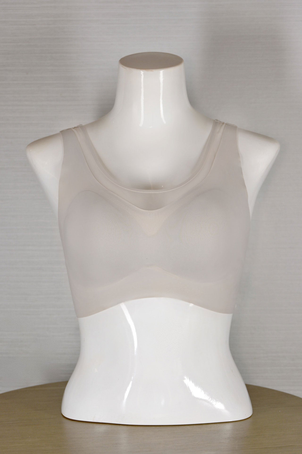 Ultra-Soft Seamless Mesh Push-Up Bra